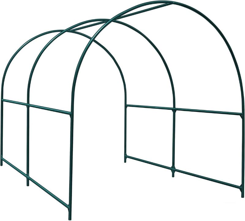 Photo 1 of 
Multi-Size Large Garden Support Arch Frame Climbing Plant Arch Arbor for Flowers/Fruits/Vegetables