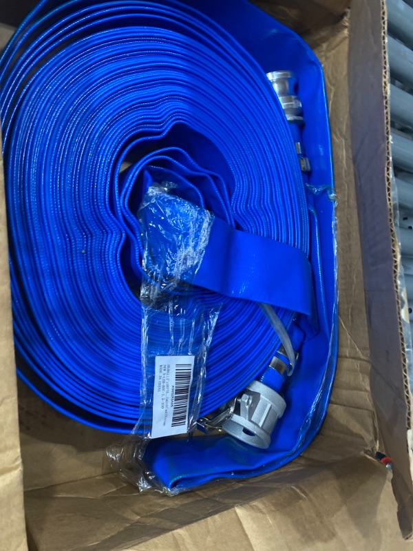 Photo 2 of * used * see images * 
LEBLEBALL 1.5" x 100 FT Blue Backwash Hose,Reinforced Discharge Hose for Swimming Pools