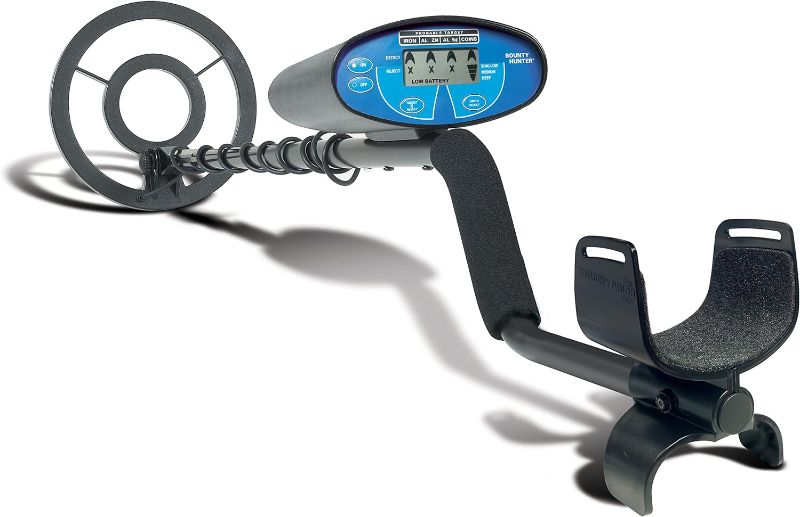 Photo 1 of 
Bounty Hunter QSI Quick Silver Metal Detector, Black
Style:Metal Detector