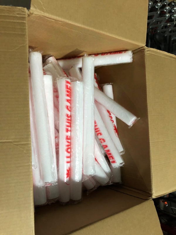 Photo 2 of ***UNABLE TO CONFIRM EXACT COUNT***
SHQDD Foam Glow Sticks Bulk, 174 Pack Giant 16 Inch LED Foam Sticks with 3 Modes