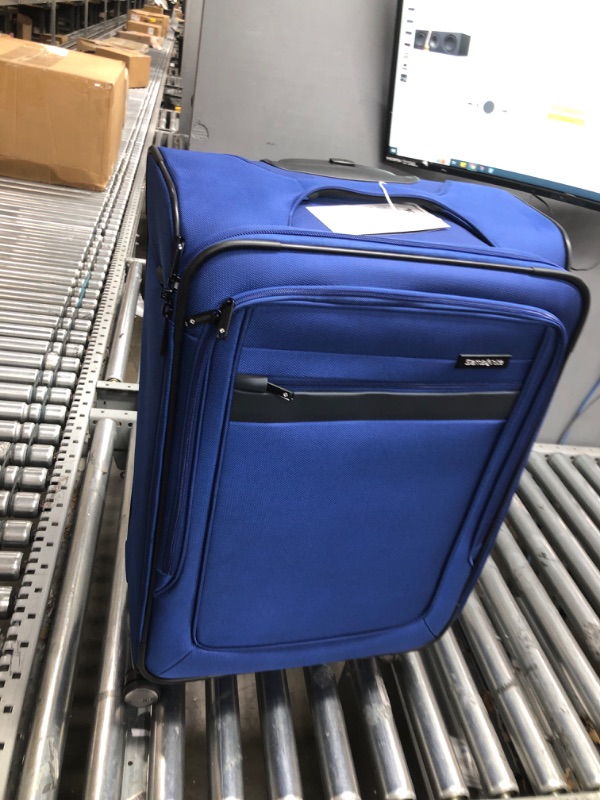 Photo 2 of Samsonite Ascella 3.0 Softside Expandable Luggage with Spinners, Sapphire Blue, 2PC SET (Carry-on/Medium) Sapphire Blue 2-piece Set (Carry-on/Medium)