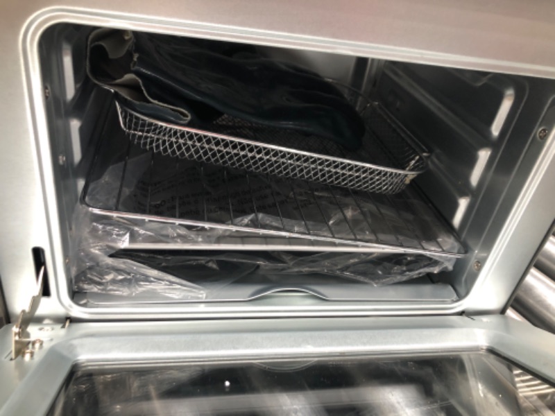 Photo 3 of ***USED - POWERS ON - UNABLE TO TEST FURTHER***
VEVOR 12-IN-1 Air Fryer Toaster Oven, 25L Convection Oven, 1700W Stainless Steel