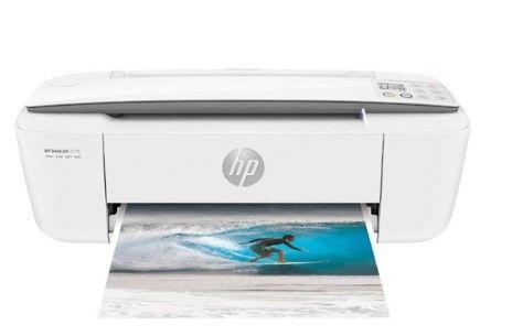 Photo 1 of HP - DeskJet 3755 Wireless All-In-One Instant Ink Ready Inkjet Printer