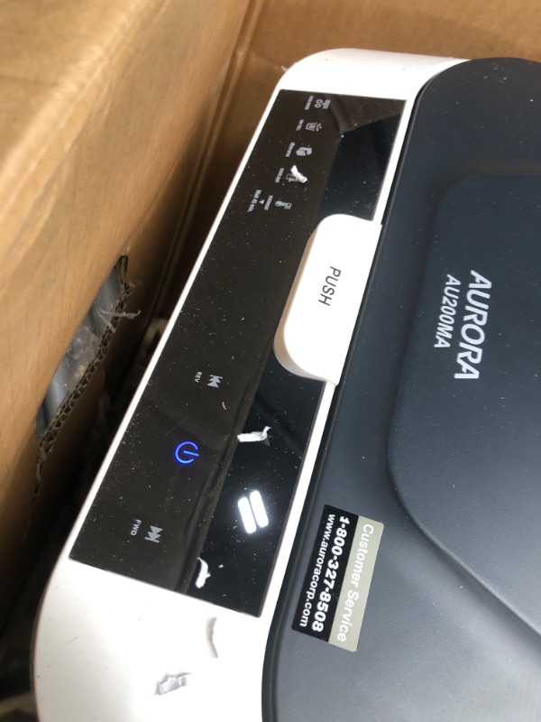 Photo 1 of Aurora Commercial Grade 200-Sheet Auto Feed High Security Micro-Cut Paper Shredder/ 60 Minutes/ Security Level P-5 200-Sheet AutoFeed MicroCut MicroCut  