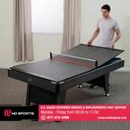 Photo 1 of **FOR PARTS ONLY**SEE NOTES 
MD Sports Table Tennis Conversion Top (4-Piece)