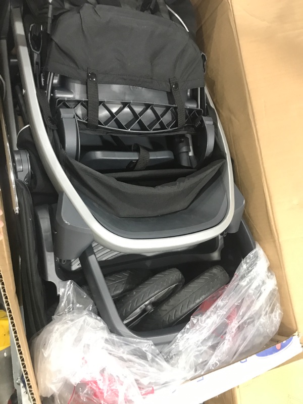 Photo 2 of Chicco Bravo For2 Standing/Sitting Double Stroller, Iron