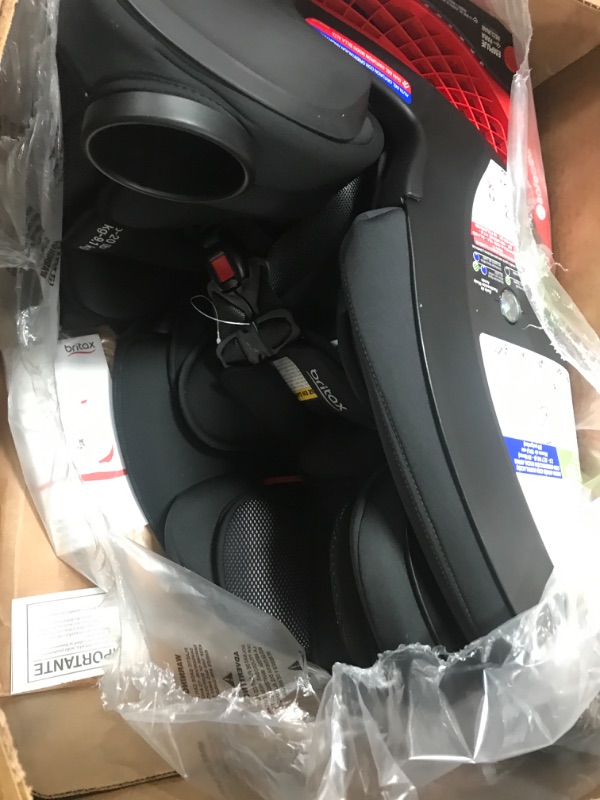 Photo 3 of Britax One4Life Convertible Car Seat, 10 Years of Use from 5 to 120 Pounds, Converts from Rear-Facing Infant Car Seat to Forward-Facing Booster Seat, Performance Fabric, Cool Flow Carbon