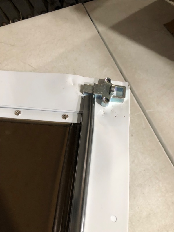 Photo 4 of ***CORNER DENTED - SEE PICTURES - UNABLE TO CONFIRM FUNCTIONALITY***
Baboni Pet Door for Wall, Steel Frame and Telescoping Tunnel, Aluminum Lock