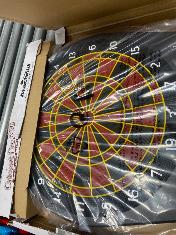 Photo 3 of **MISSING DARTS BUT TURNS ON****
Arachnid Cricket Pro Tournament-quality Electronic Dartboard with Micro-thin Segment Dividers