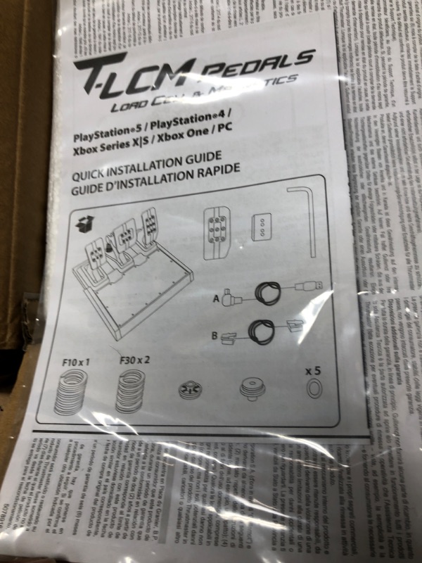 Photo 3 of [FOR PARTS, READ NOTES]
THRUSTMASTER T-LCM Pedals (PS5, PS4, XBOX Series X/S, One, PC NONREFUNDABLE