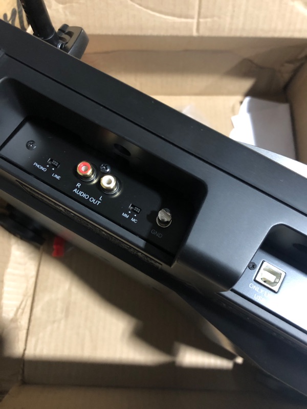 Photo 1 of * used * No needle * sold for parts/repair * 
Audio-Technica AT-LP5X Fully Manual Direct-Drive Turntable (Renewed)