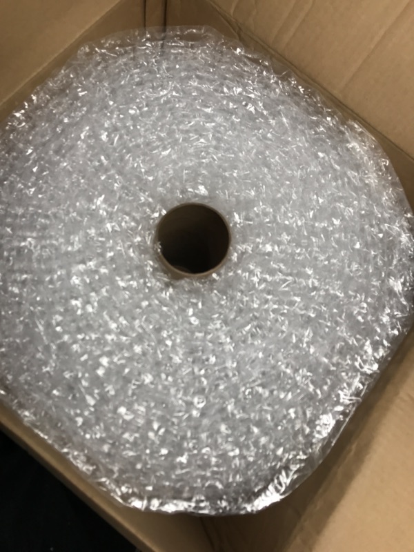 Photo 2 of Uboxes Bubble Cushioning Wrap 12"x65' Large Bubbles 1/2" Perforated Every 12", cleare 