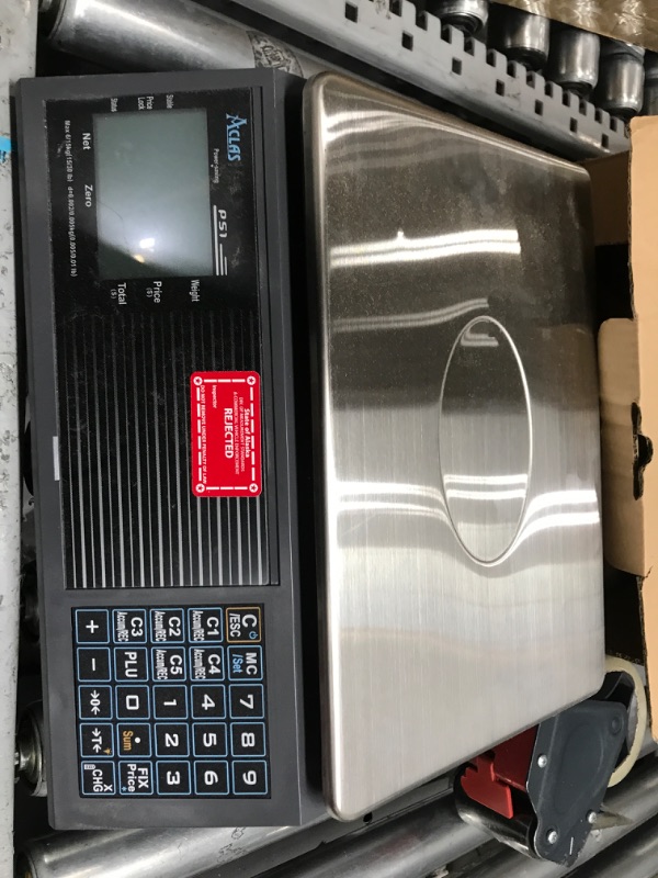 Photo 3 of ACLAS Digital Price Computing Scale NTEP Certified Legal for Trade 30lbs 0.01lb Commercial Retail Scales w/LCD Dual Screen Displays for Food, Meat, Deli, Fruit Market Dry Cell Battery Powered 30 lb