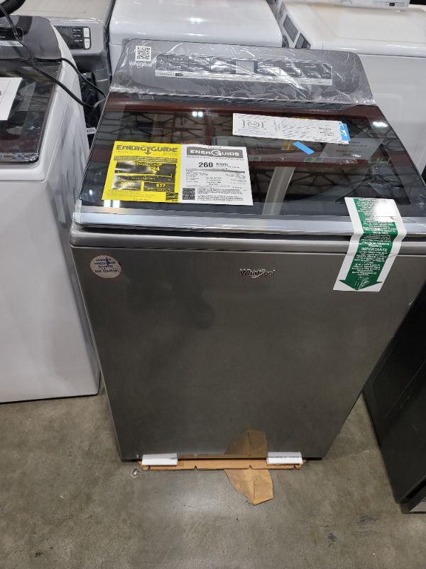 Photo 4 of ***READ NOTES***Whirlpool 5.2 Cu. Ft. High Efficiency Smart Top Load Washer with 2 in 1 Removable Agitator