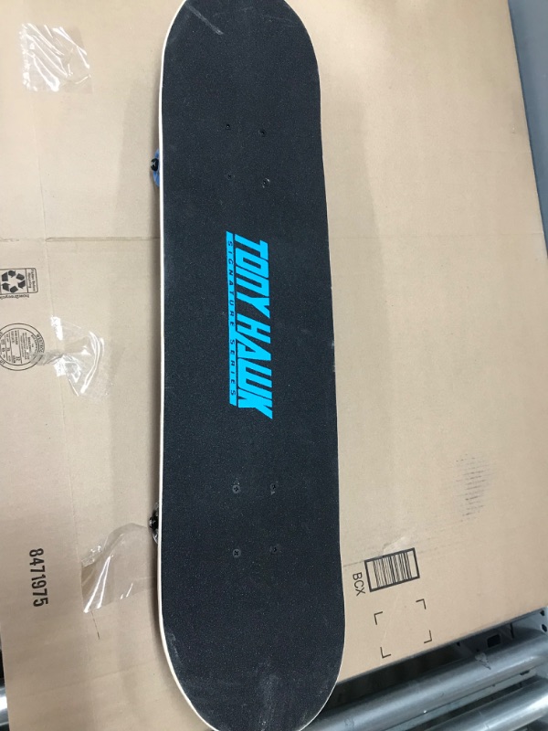 Photo 2 of 
Tony Hawk 31" Skateboard - Signature Series Skateboard with Pro Trucks, Full Grip Tape, 9-Ply Maple Deck, Ideal for All Experience Levels
Color:Crossbone