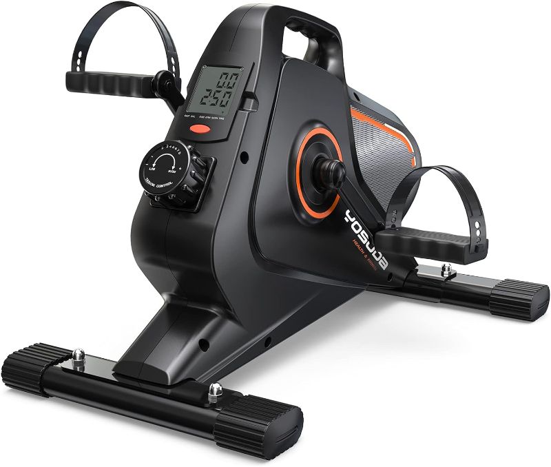 Photo 1 of 
YOSUDA Under Desk Bike Pedal Exerciser for Home/Office Workout - Magnetic Mini Exercise Bike for Arm/Leg Exercise
Color:Black