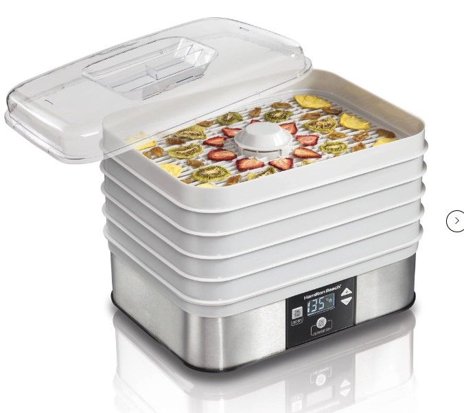 Photo 1 of Hamilton Beach 5 Shelf Digital Food Dehydrator Model# 32100
