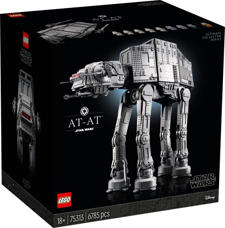 Photo 1 of **********UNKNOWN IF COMPLETE*********
LEGO Star Wars at-at 75313 Building Set for Adults (6785 Pieces)-+--