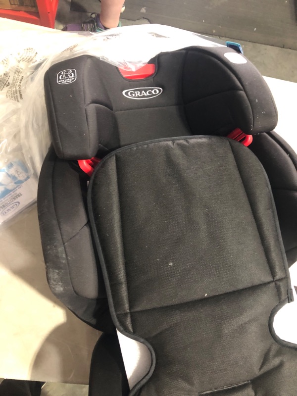 Photo 3 of Britax Skyline 2-Stage Belt-Positioning Booster Car Seat, Dusk - Highback and Backless Seat