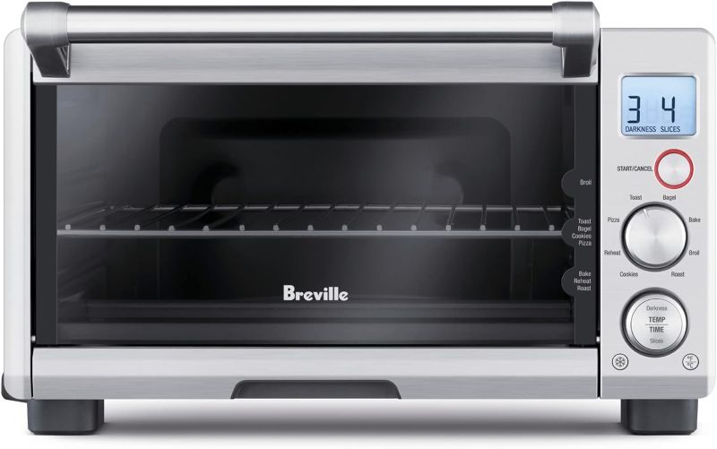 Photo 1 of ***POWERS ON - UNABLE TO TEST FURTHER - NO INSTRUCTIONS***
Breville Compact Smart Toaster Oven, Brushed Stainless Steel, BOV650XL