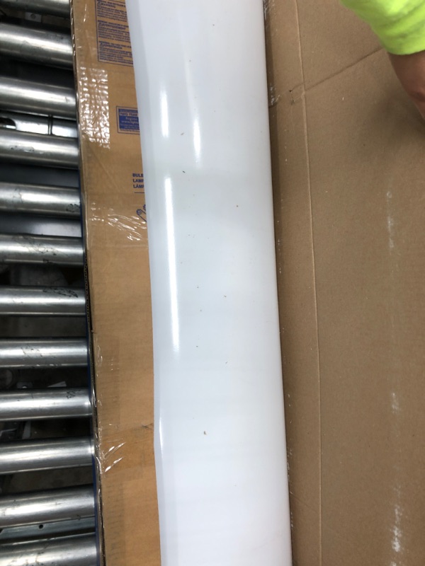 Photo 2 of **DAMAGE** *PARTS* Lithonia Lighting 10640RE Linear Litepuff Flush Mount Ceiling Light 