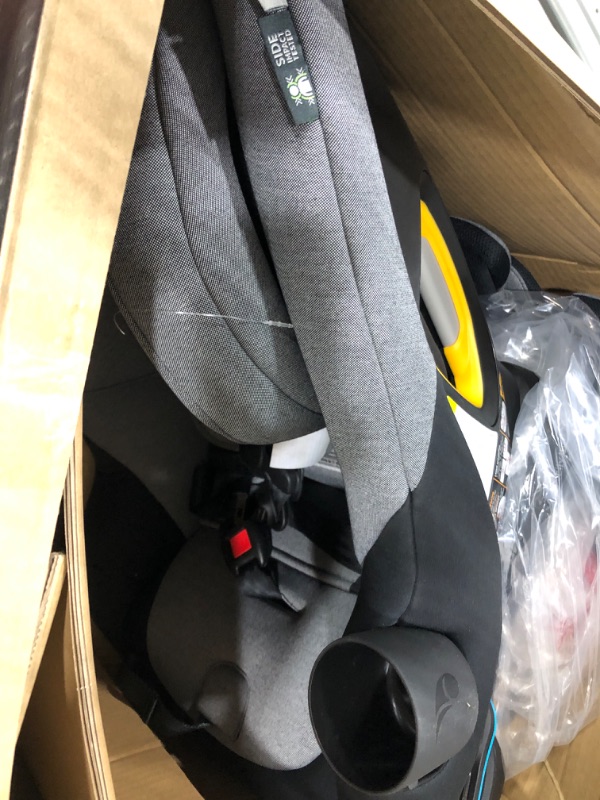 Photo 2 of Baby Jogger City Turn Rotating Convertible Car Seat | Unique Turning Car Seat Rotates for Easy in and Out, Onyx Black