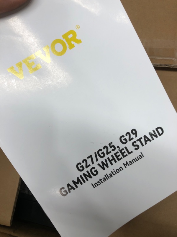 Photo 1 of VEVOR G29 G920 Racing Steering Wheel Stand,fit for Logitech G27/G25/G29, Thrustmaster T80 T150 TX F430 Gaming Wheel Stand, Wheel Pedals NOT Included
