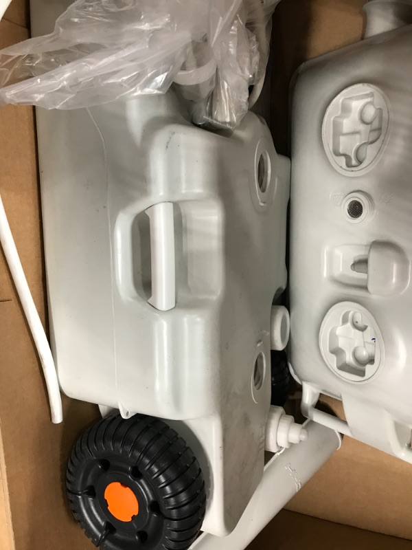 Photo 1 of **NON-REFUNDABLE-SEE COMMENTS** YITAHOME Portable Sink Camping 30 L with Rolling Wheels, Hand Washing Station with 30 L Sewage Tank, Rolling Wheels, Soap Dispenser, Towel Holder, Ideal for Outdoor, Travel, RV, Boat, Camper, Tripper
