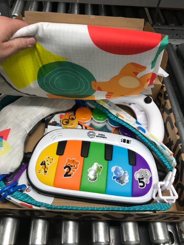 Photo 2 of Baby Einstein 4-in-1 Kickin' Tunes Music and Language Play Gym and Piano Tummy Time Activity Mat