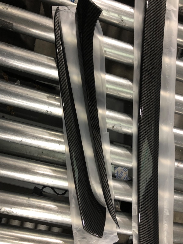 Photo 1 of for Honda CRV Grille Upper Trims, Sporty OEM Style Grille Moulding Cover , Exterior Accessories- Carbon Fiber Grain carbon fiber upper