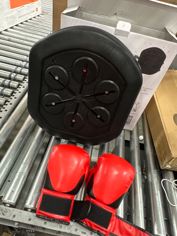 Photo 1 of ***USED - UNABLE TO TEST***
Smart Music Boxing Pads Punching Machine, Bluetooth Music Boxing Machine Wall Mounted