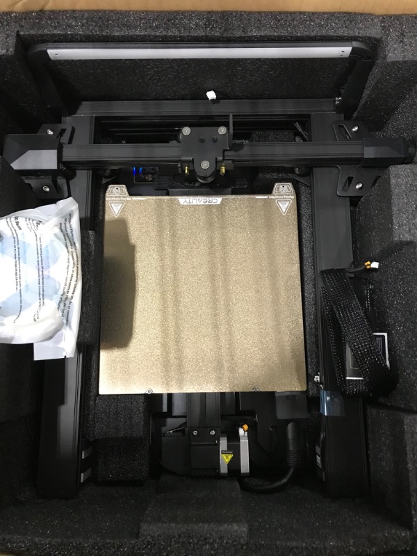 Photo 2 of Official Creality 3D Printer Ender 3 S1 Pro, Upgrade from Ender 3 S1 with 300? High-Temperature Nozzle, LED Light, PEI Spring Printing Plateform and 4.3inch Touchscreen, Printing Size 8.6X8.6X10.6in