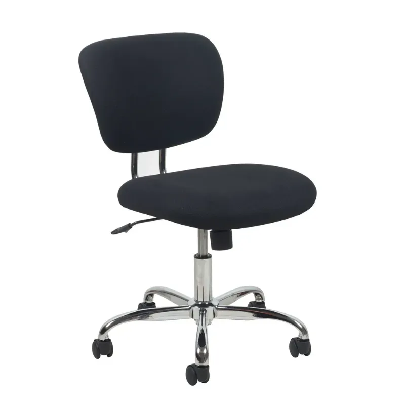 Photo 1 of (SEE NOTES) Lightweight Black Office Chair Computer Armchair (Rotating & Adjustable) C-2077-BK 