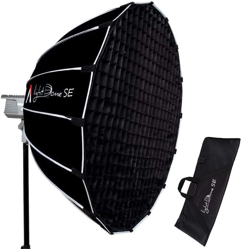 Photo 1 of Aputure Light Dome SE 33.5inch Softbox Bowens Mount with Honeycomb Grid for Aputure Light Storm LS 600d Pro, 300d II, 300x, 120d II or Amaran 100 and 200 COB Series Lights
