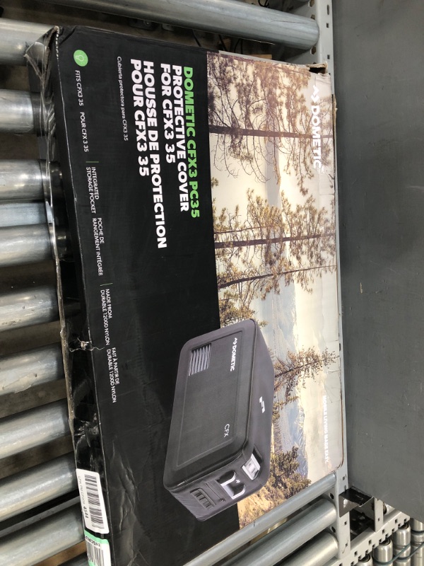 Photo 1 of Dometic CFX3 Protective Cover for 35L Electric Cooler, Made with Durable Thermoformed EVA Foam and 1200D Nylon