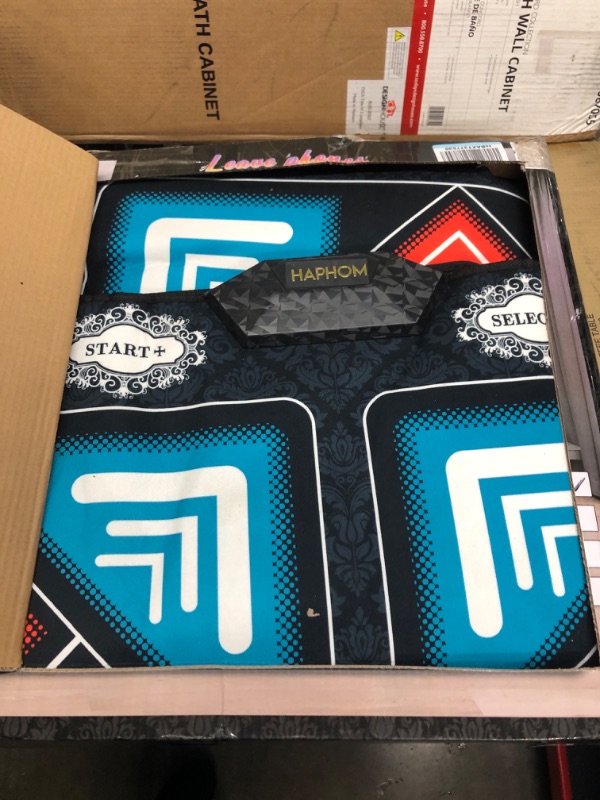 Photo 2 of * not functional * sold for parts * repair *
HAPHOM Two Colors Dance mats-Dance Game Soft Mat Toys Electronic Dance Mats for Kids and Adults Dance Pad Game