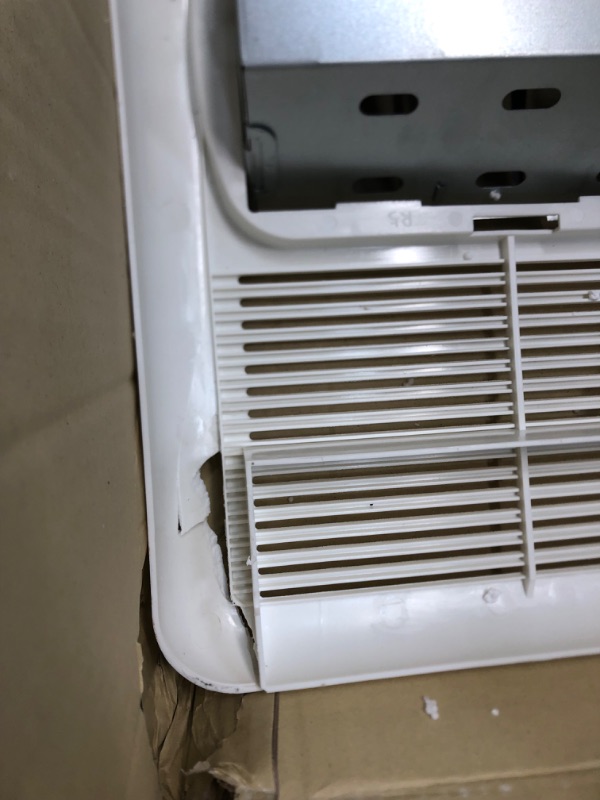 Photo 5 of **DAMAGE**Utilitech Heater 1.5-Sone 80-CFM White Lighted Bathroom Fan and Heater
