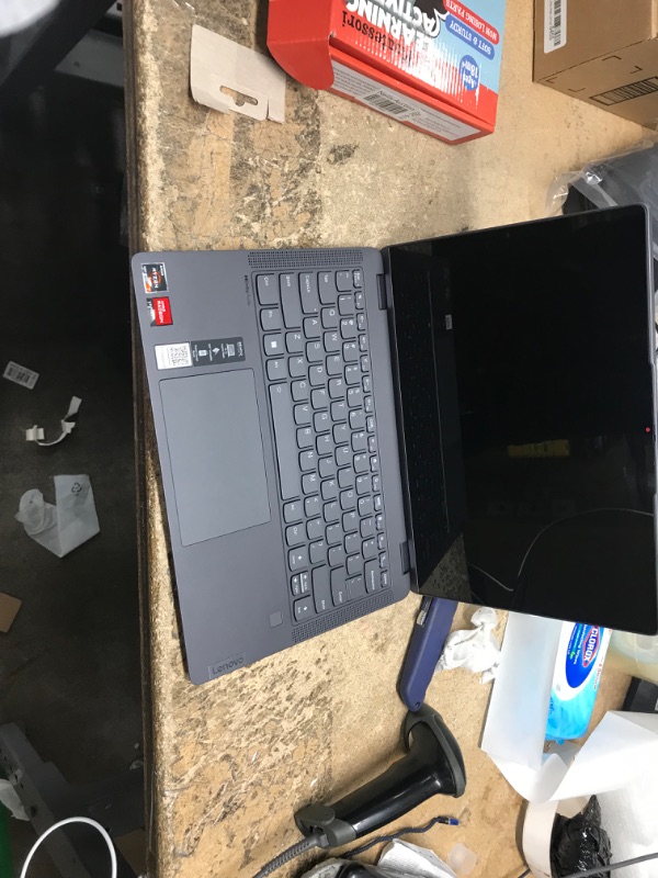 Photo 7 of Lenovo IdeaPad Flex 5 2-in-1 Laptop | 16" WUXGA Glossy Touch | AMD 8-core Ryzen 7 7730U >i7-1255U | 16GB DDR4 512GB SSD | Backlit Fingerprint USB-C FHD Camera Stylus Win11Pro Silver +32GB MicroSD Card
