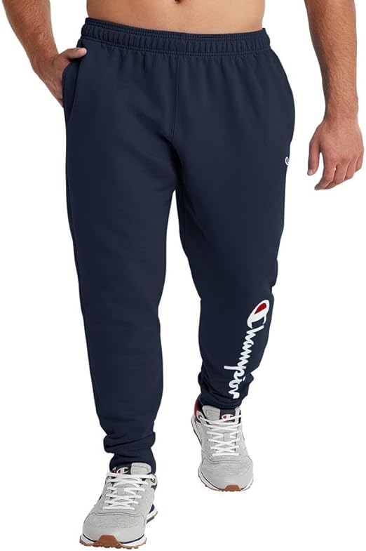 Photo 1 of Champion Men's Joggers, Powerblend, Fleece Joggers, Sweatpants for Men (Reg. or Big & Tall) 2XL
