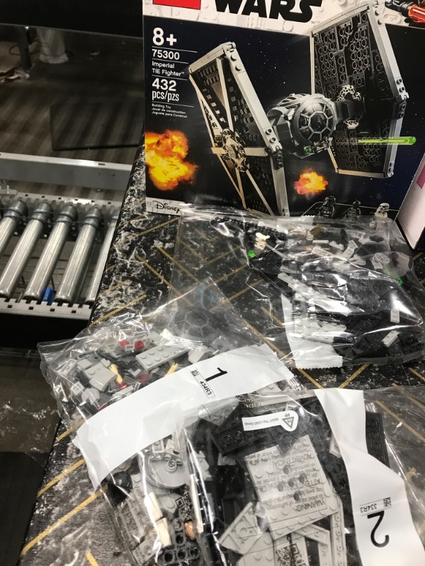 Photo 2 of 
Lego Star Wars Imperial TIE Fighter 75300 Building Toy with Stormtrooper and Pilot Minifigures from The Skywalker Saga For 8+ Years