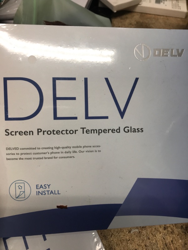 Photo 1 of Delv  Screen Protector Tempered Glass For Iphone 14 Pro Max 