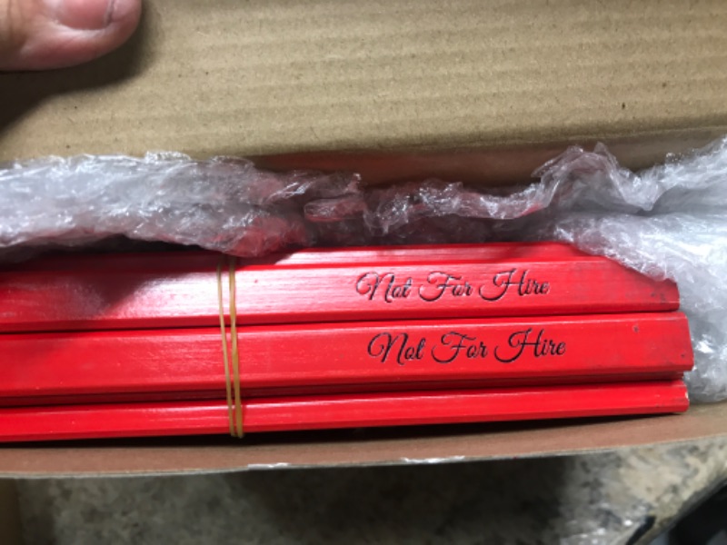 Photo 1 of "Not For Hire" Construction Pencils 100ct 