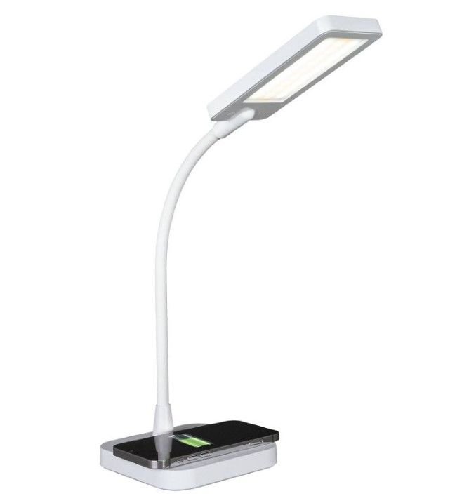 Photo 1 of LED Riley Wireless Charging Desk Lamp - OttLite