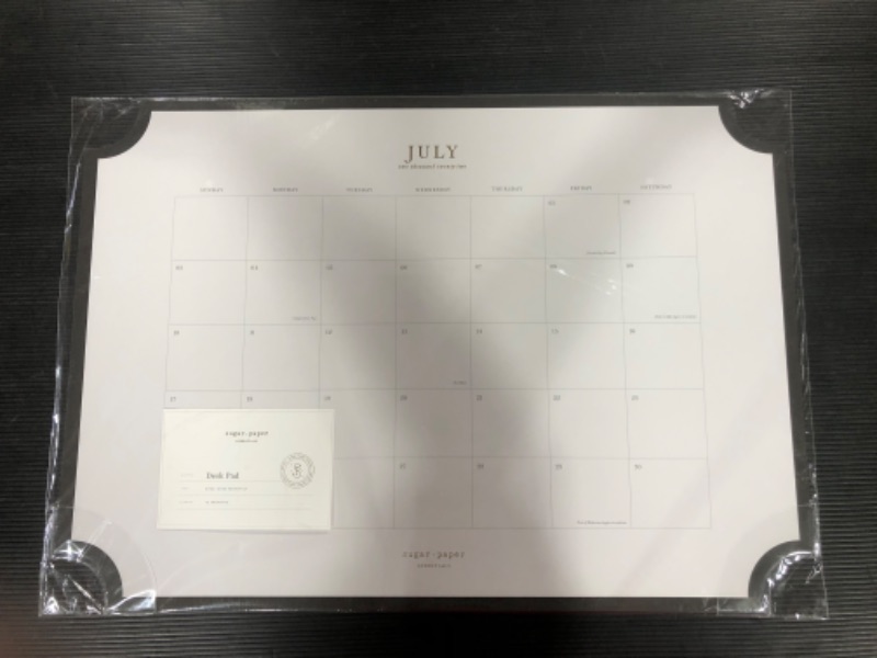 Photo 2 of 2022-23 Academic Deskpad Calendar 22x15.625 - Sugar Paper