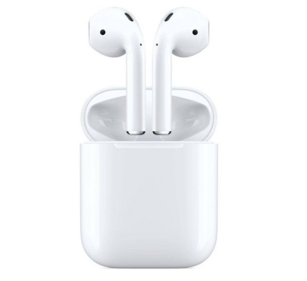 Photo 1 of Apple AirPods True Wireless Bluetooth Headphones (2nd Generation) with Charging Case