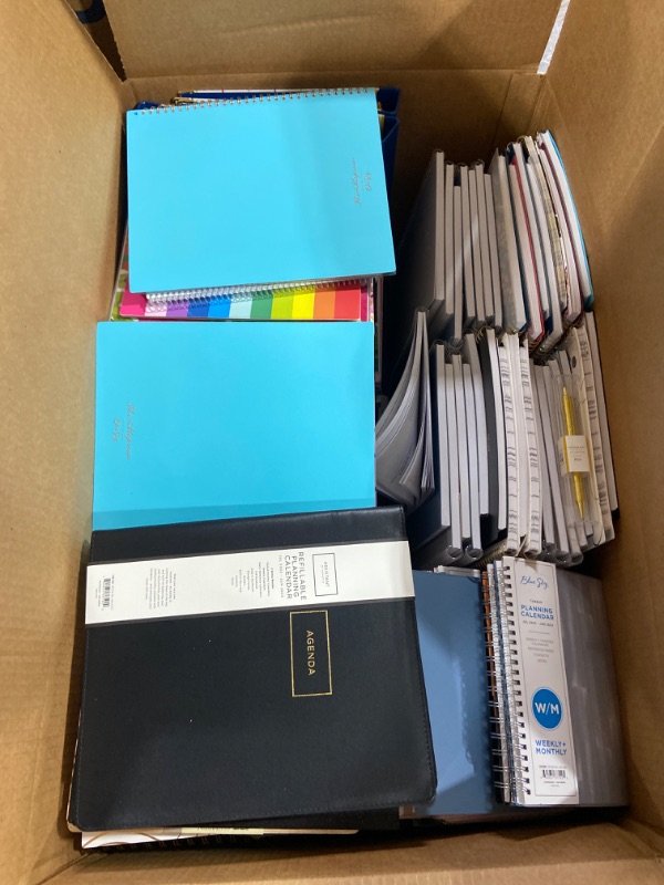 Photo 1 of BIG BOX LOT OF PLANNER 2022-2023