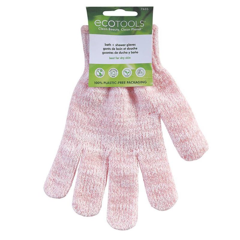 Photo 1 of EcoTools Exfoliating Shower Gloves - Pink
PACK OF 2 