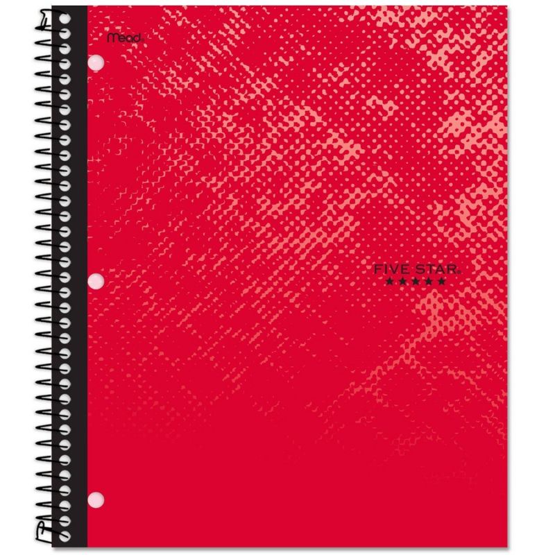 Photo 1 of Five Star 1 Subject Wide Ruled Spiral Notebook
PACK 5 DIFFERENT DESIGNS 