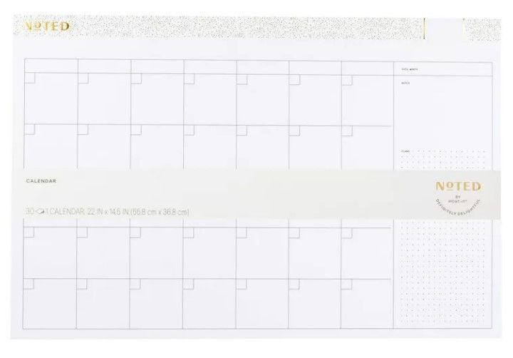Photo 1 of Undated Post-it Desk Calendar Pad White

PACK OF 4 