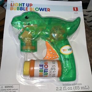 Photo 1 of Light Up Bubble Blower Dinosaur Shooter Party Toy NIB
PACK OF 7